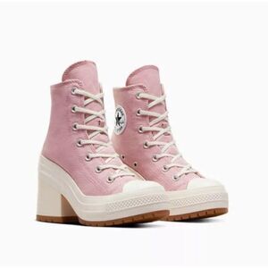 Converse Chuck 70 De Luxe Heel Womens 7 Pink Limited Edition A06433C